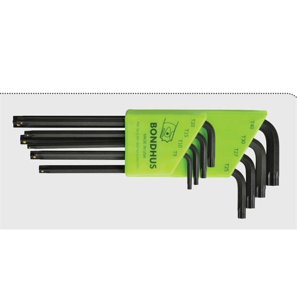 美國(guó)Bondhus波頓 短公制 六角 L 型扳手 單個(gè)	22711