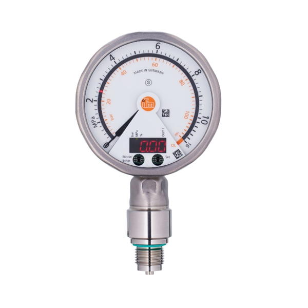 德國IFM易福門帶模擬顯示屏的齊平式壓力傳感器PG2738 PG-,25BREA01-MFRKG/US/ /P