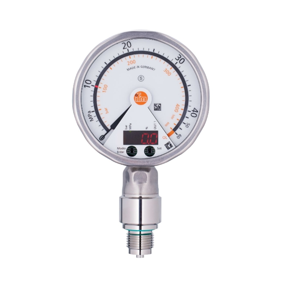 德國IFM易福門帶模擬顯示屏的齊平式壓力傳感器PG2738 PG-,25BREA01-MFRKG/US/ /P