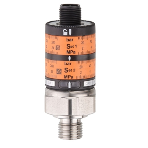 德國IFM易福門帶直觀開關(guān)點設(shè)定的壓力傳感器PK6523 PK-025-SFG14-HCPKG/US/ /W