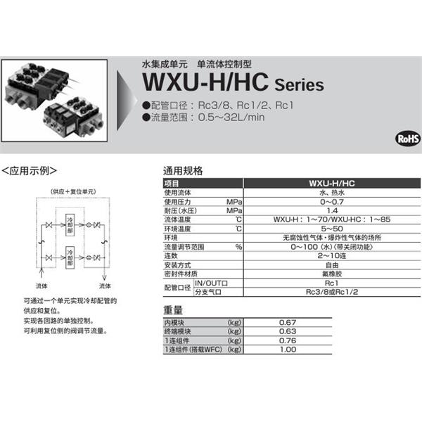 CKD喜開理水集成單元WXU-HC-10-W-15-600-PA-L3